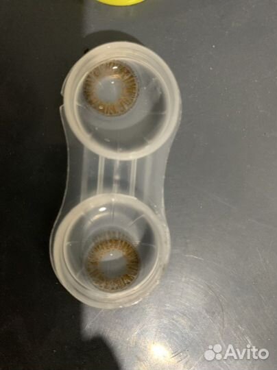 Цветные линзы карие