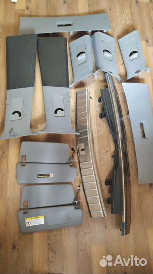 Обшивка стойки, накладка салонная Porsche Cayenne