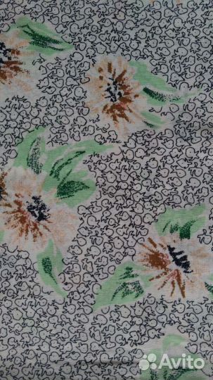 Ткань СССР натуральный шёлк