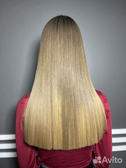 Кератиновое выпрямление