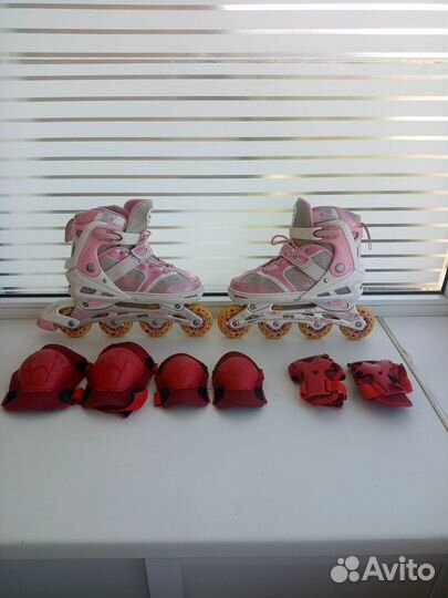 Коньки роликовые раздвижные