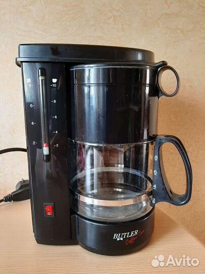 Кофеварка черная