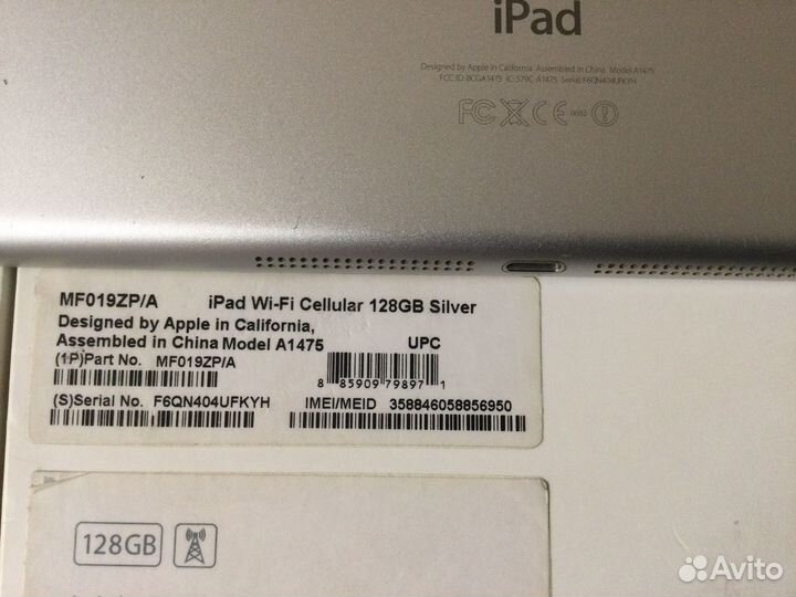 Планшет iPad air 128GB A1475