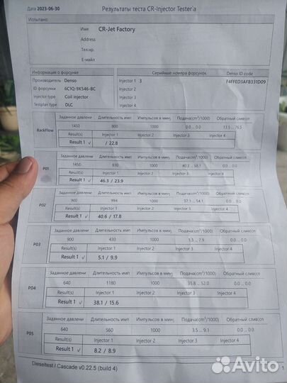 Форсунка на ford transit