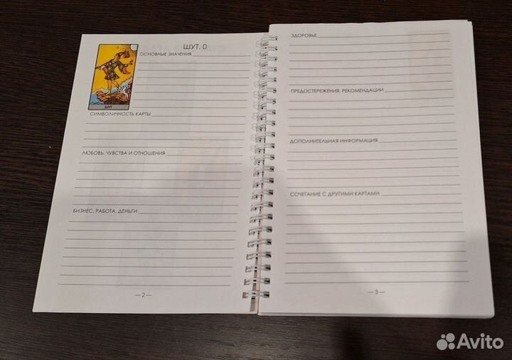 Блокнот таролога