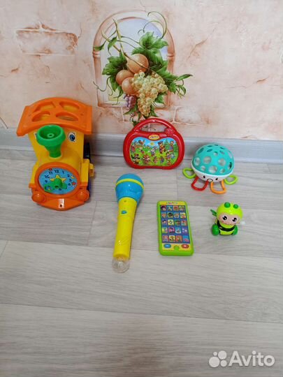 Музыкальные игрушки пакетом