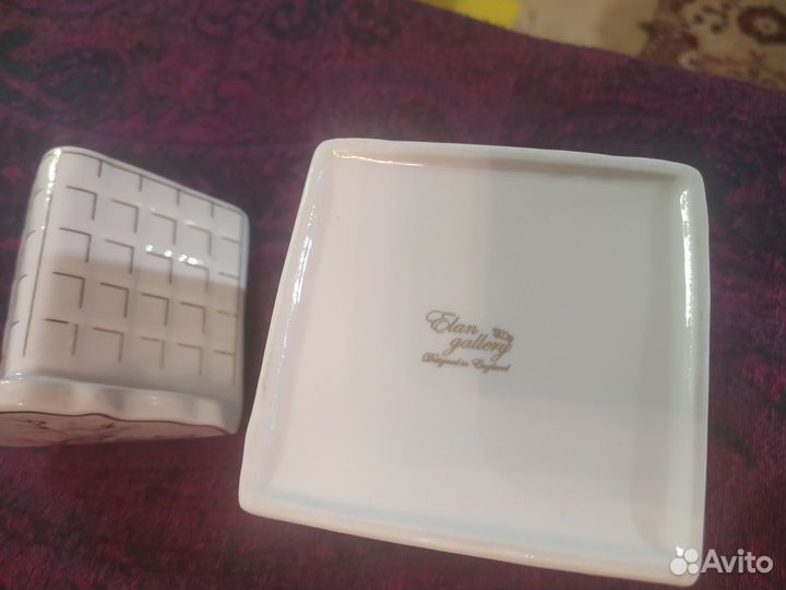 Блюдо и Чайный домик для чая в пакетиках