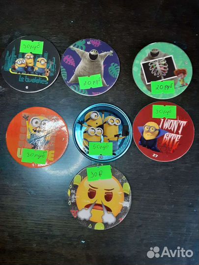 Игрушки из киндера,стиратели из пятерочки,мстители