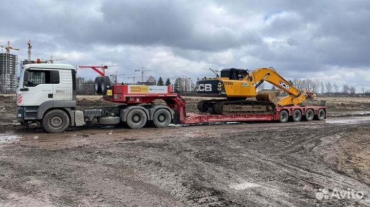 Услуги трала. Аренда. Негабаритные грузоперевозки