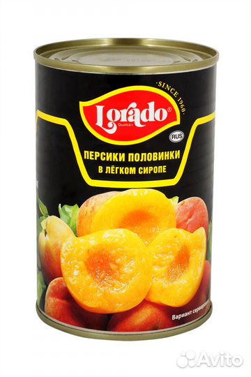 Персики консервированные