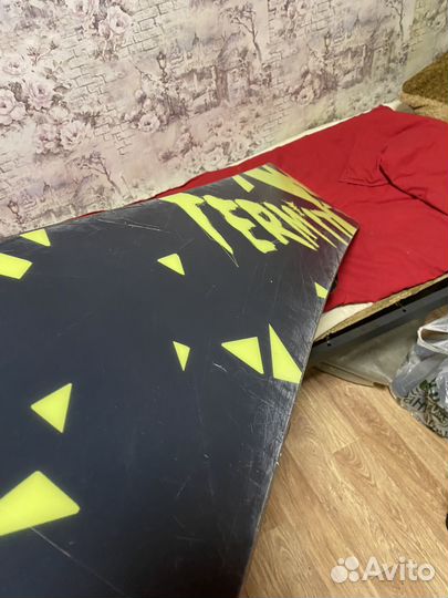 Сноуборд Termit с креплениями Wedze