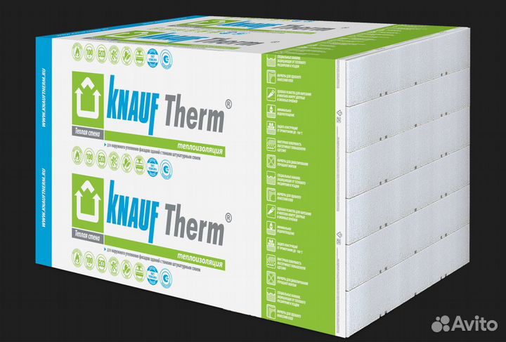 Knauf Therm пенопласт Теплая стена 150х600х1200 мм