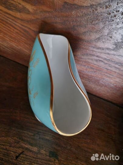 Фарфоровая салфетница, вазочка Lettin Германия