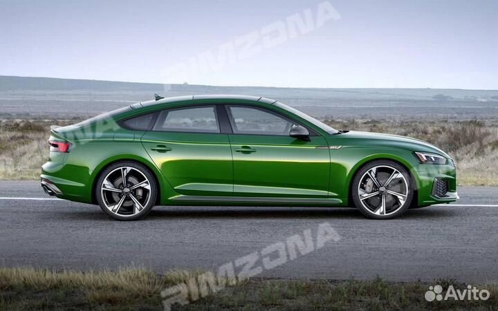 Литой диск в стиле Audi R17 5x112