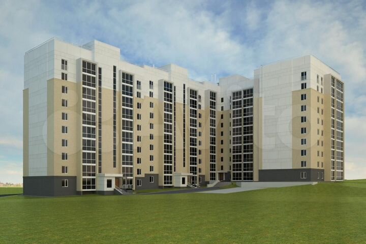 1-к. квартира, 53,3 м², 1/10 эт.