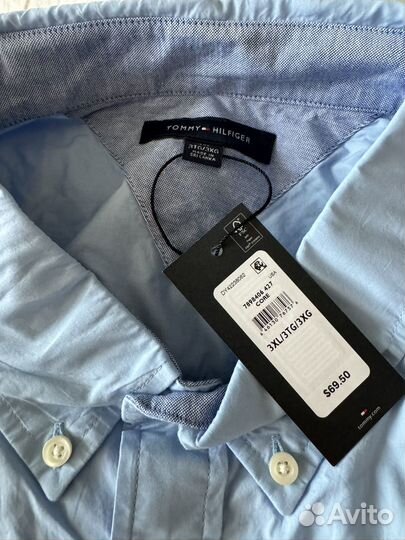 Рубашка Tommy Hilfiger.Большой размер 3XL.Оригинал