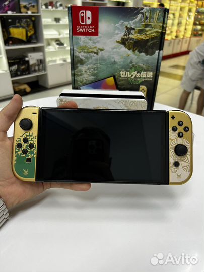 Nintendo switch oled zelda edition