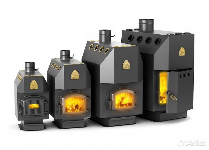 Печи отопительные твердотоплевные