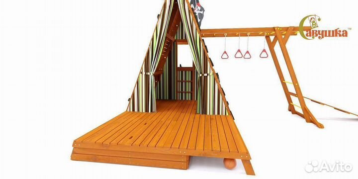 Детский игровой комплекс Савушка База 5 для улицы