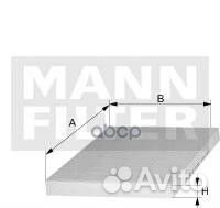 Фильтр салона CU25003 mann-filter
