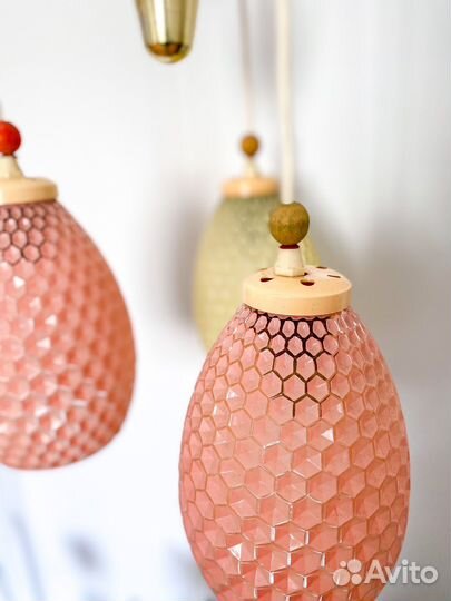 Люстра Ананас ГДР 1970-е гг