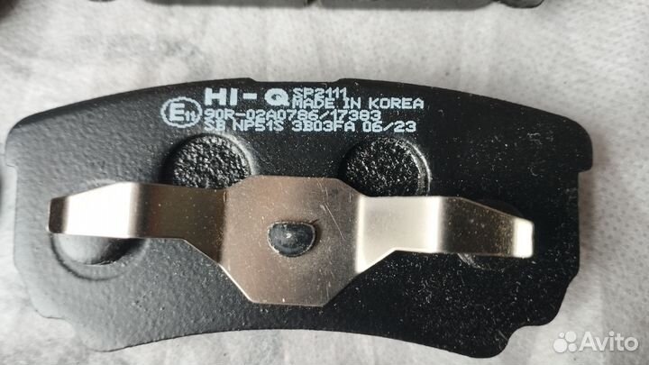 Тормозные колодки mitsubishi lancer 10