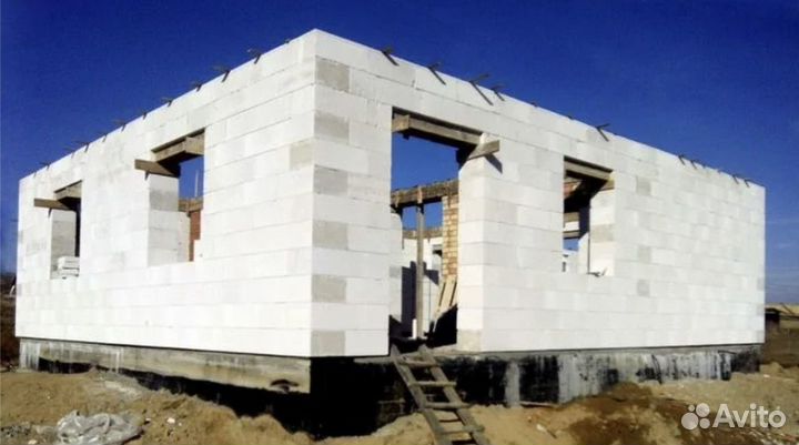 Строительство домов из газобетона