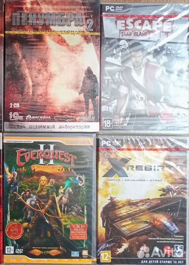 Издания для PC в DVD box