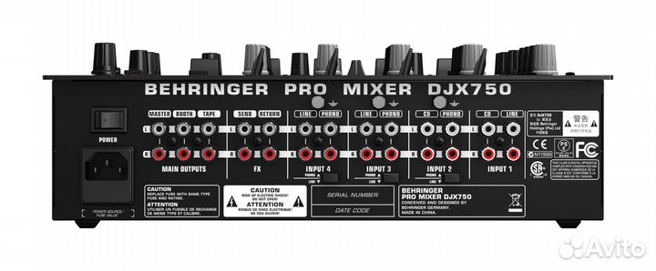 Микшерный пульт Behringer DJX750