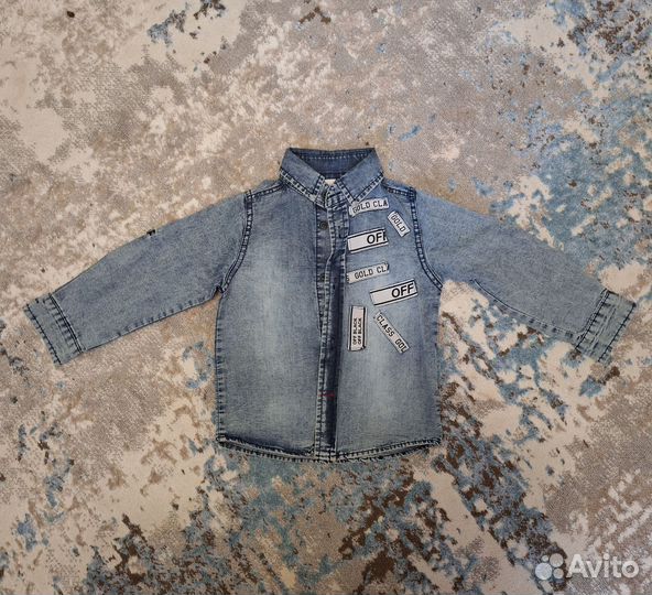 Джинсовая рубашка