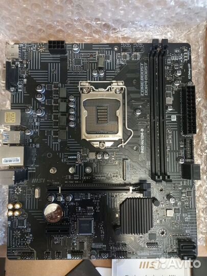 I5-10400f и msi pro H410M-B