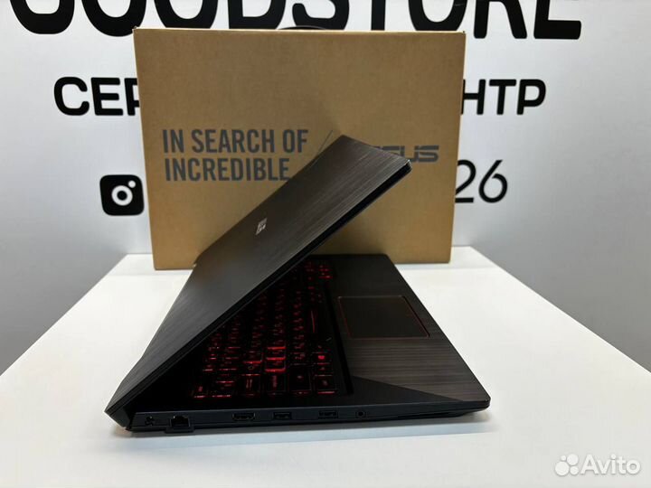 Игровой ноут asus i5-7/GTX1050/РАССРОЧКА/гарантия