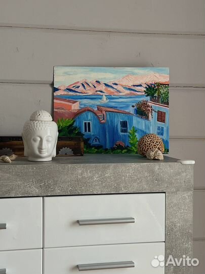 Картина маслом My little Italy, 30х40