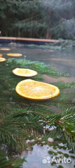 Банный чан и баня