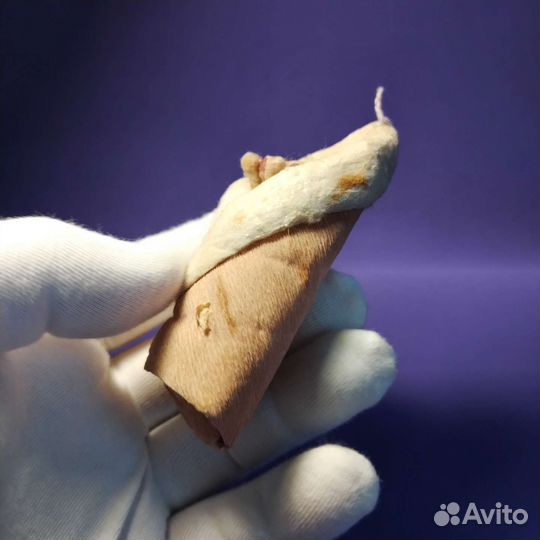 Ватная Елочная Игрушка Поросенок 1940-50е Артель