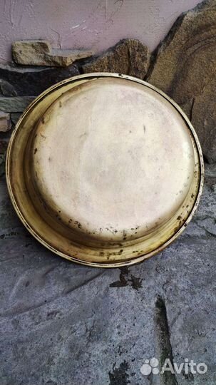 Латунный таз