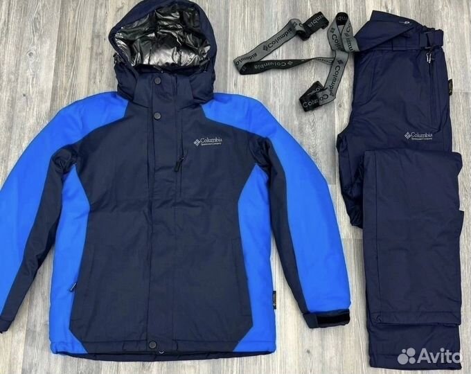 Костюм горнолыжный мужской куртка и штаны -30