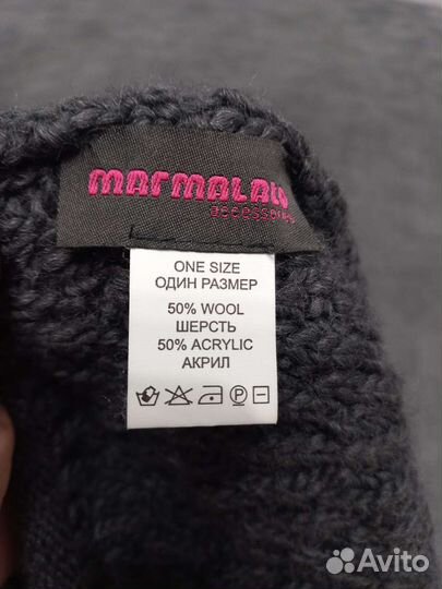 Снуд шарф женский 50 процентов шерсти