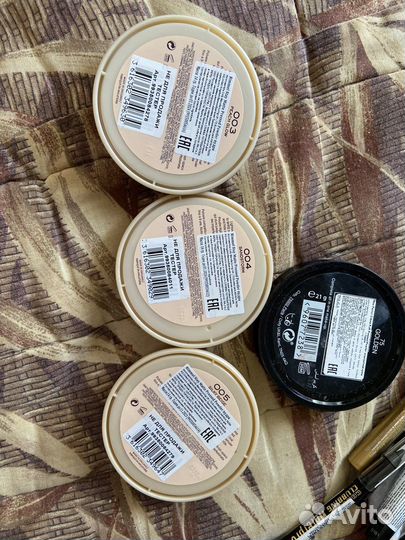 Guerlain, Hourglass,Rimmel,MaryKay, Max factor