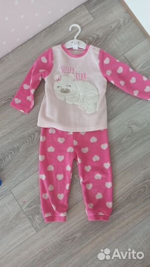 Пижама для девочки 80-86