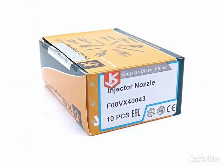 Распылитель F00VX40043 пьезофорсунки Bosch 0445116