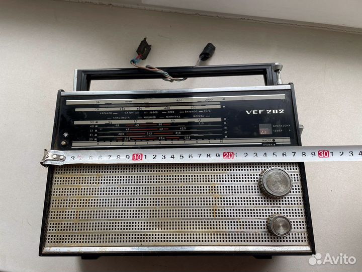 Радиоприемник СССР vef 202
