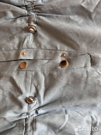 Комбинезон из легкого джинса