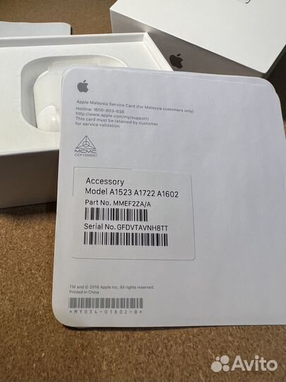 Наушники apple airpods