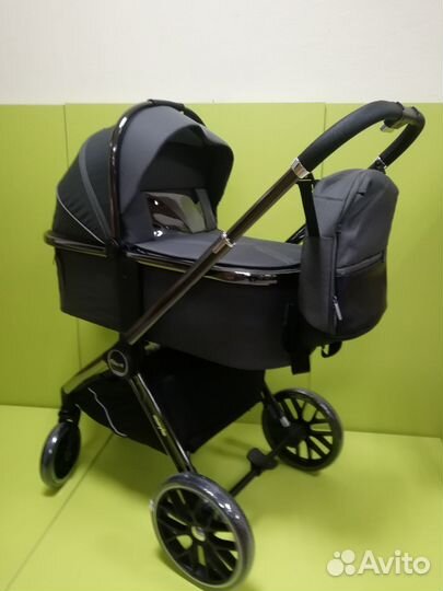 Коляска с рождения Pituso Mayla 2в1 хром