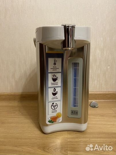 Новый Термопот Tesler TP-5001 белый, серебристый