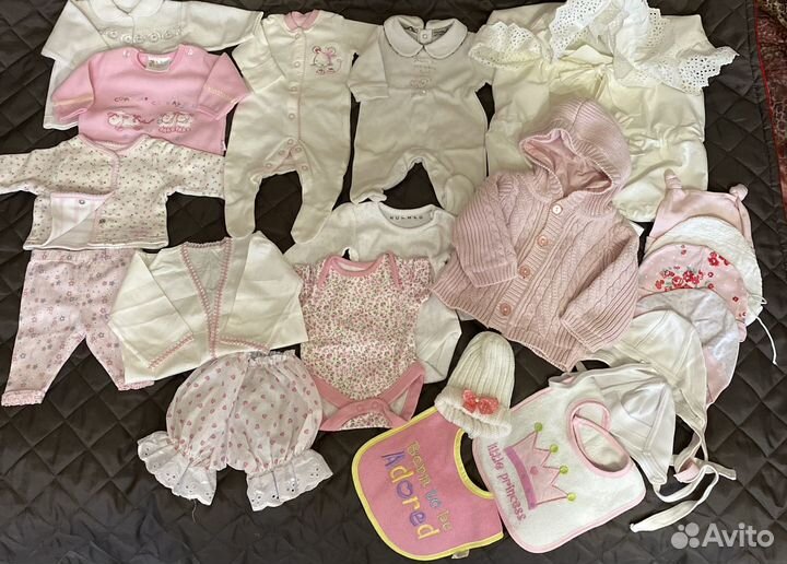 Вещи для новорожденной девочки