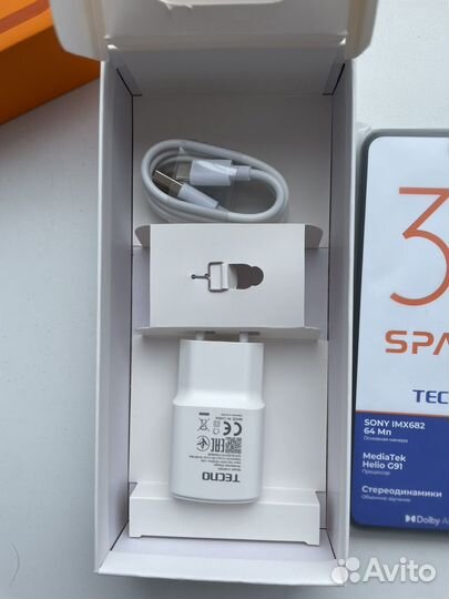 TECNO Spark 30, 8/128 ГБ