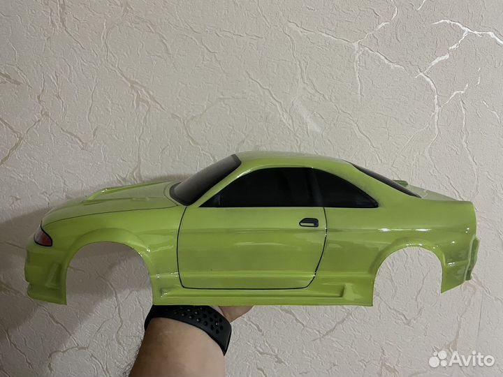 Кузов, корка ниссан скайлайн 1/10 drift