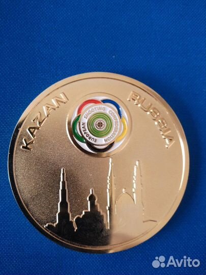 Медаль Чемпионата Европы 2010 в Казани